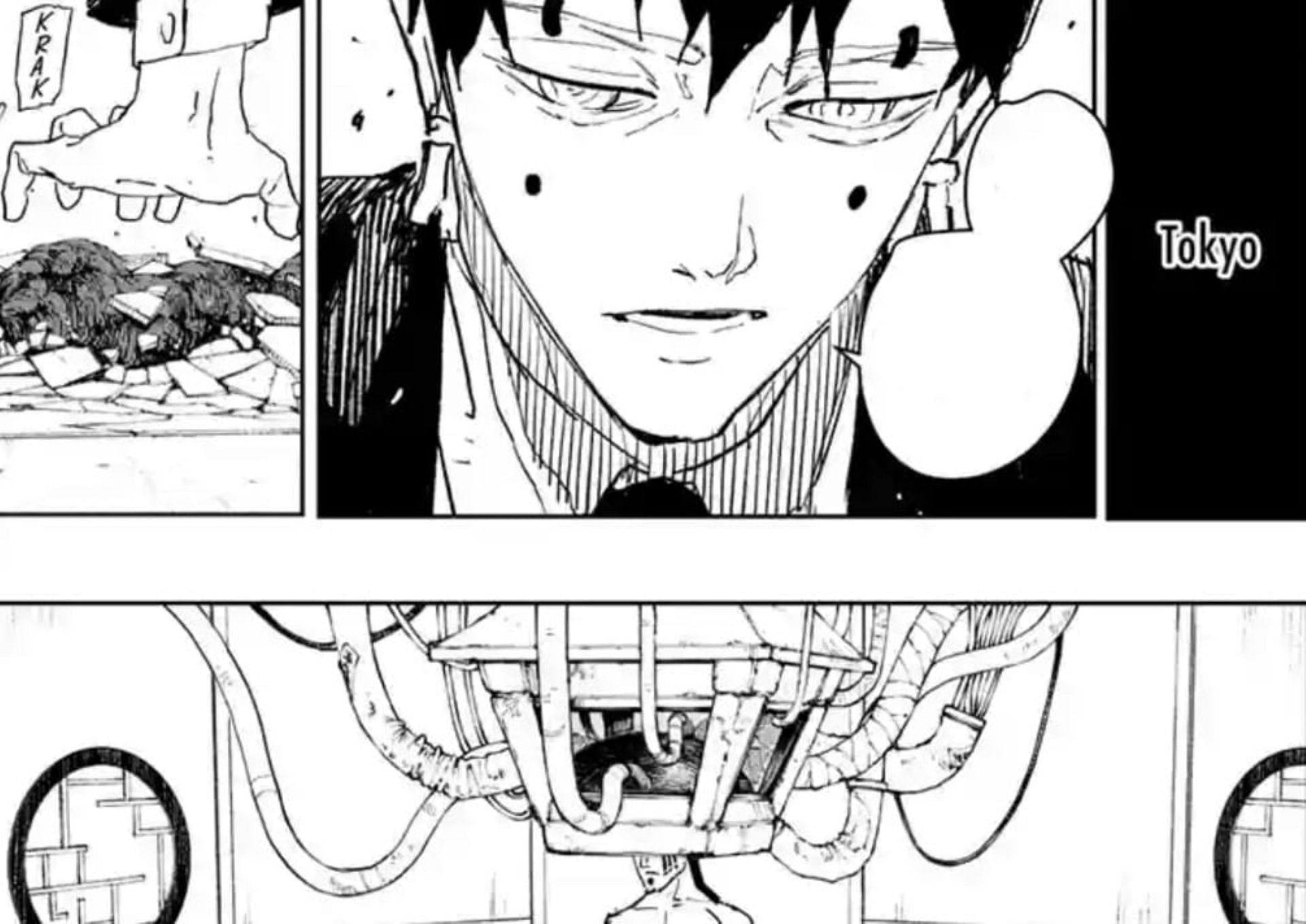 Yura, as seen in the chapter (Image via Shueisha)